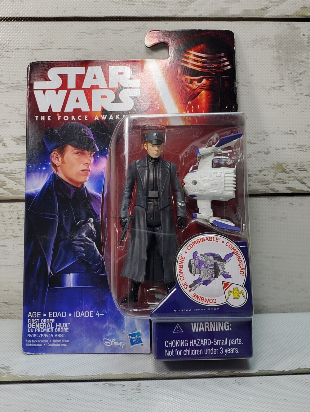 Hasbro Star Wars The Force Awakens First Order General Hux 2015 3.75" Figure New